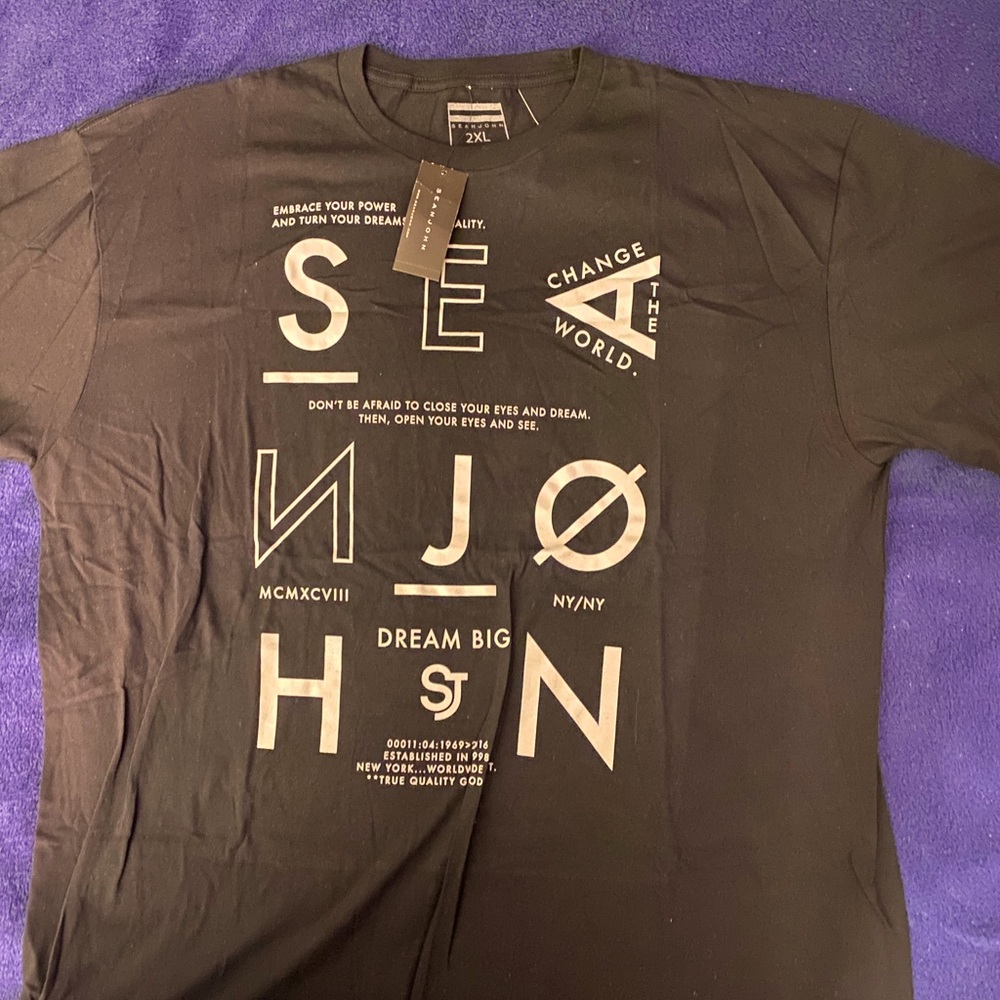 Sean John shirt.
